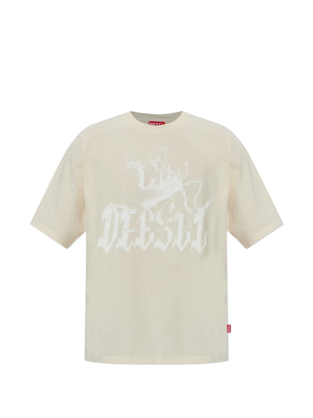 Diesel T-Jussi-A short-sleeve graphic T-shirt - Toni neutri