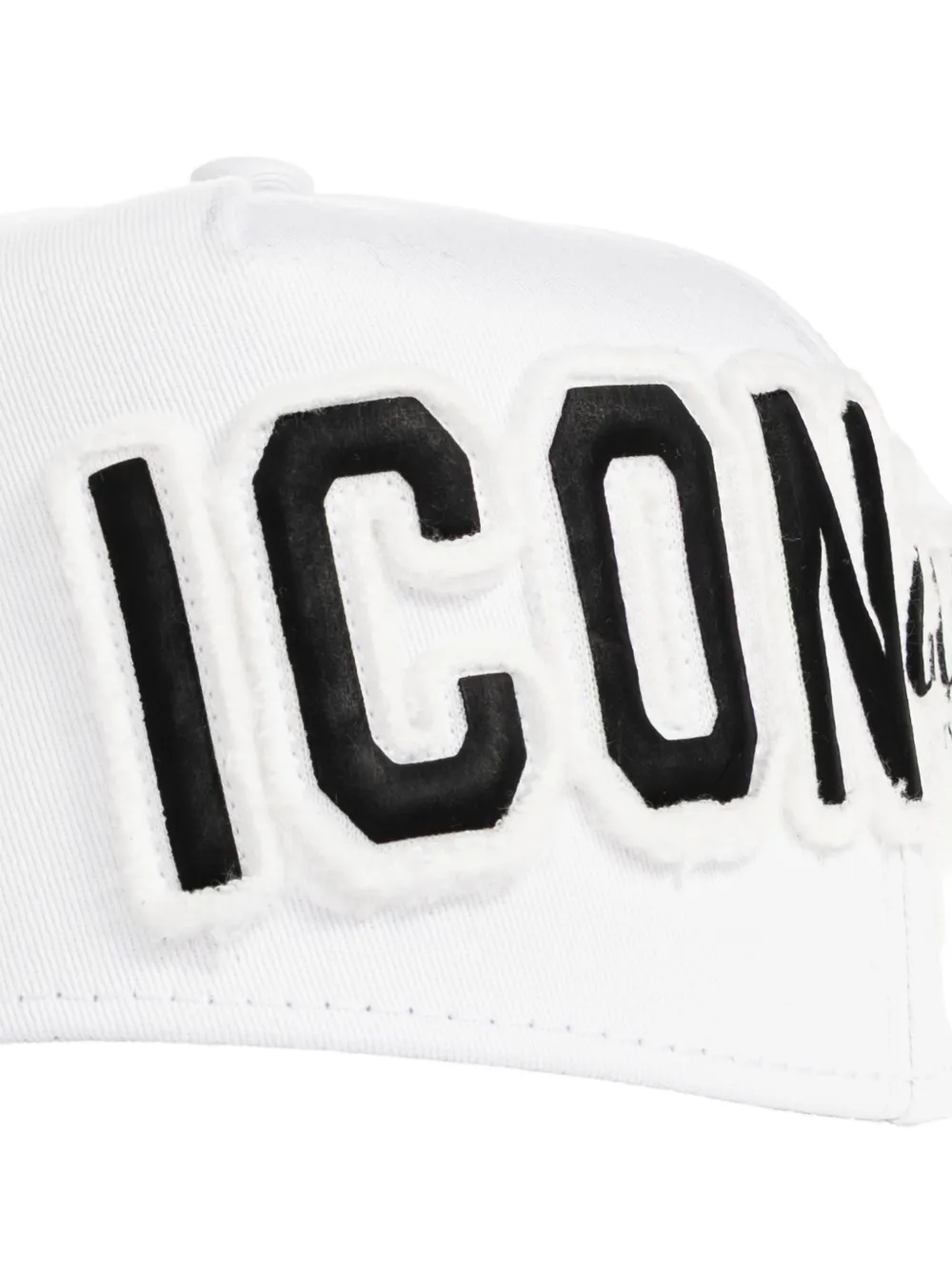  Dsquared2 Logo-detail Cap - White 