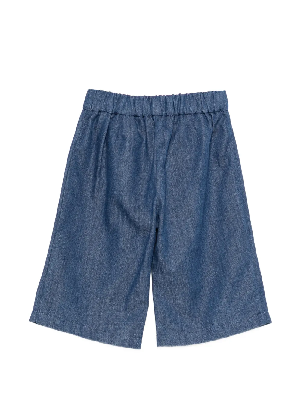  Balmain Kids Button Culottes Trousers - Blue 