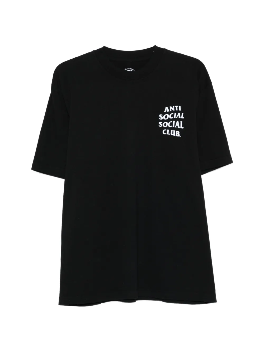 Anti Social Social Club T-shirt con stampa - Nero