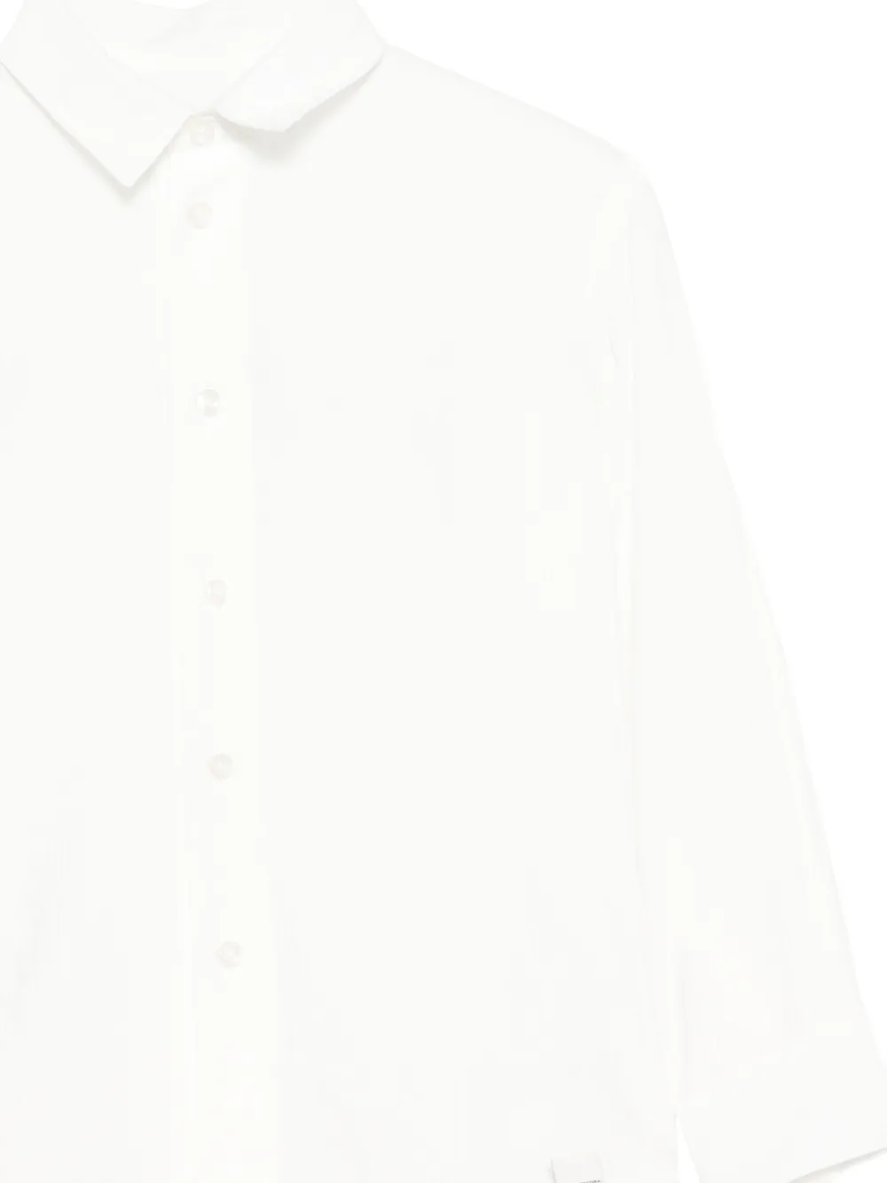 Paolo Pecora Kids Shirt met lange mouwen Wit