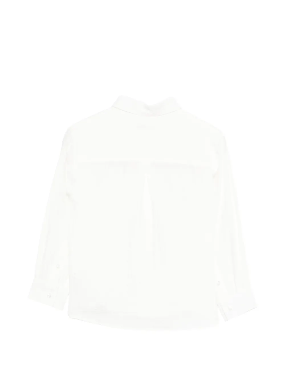 Paolo Pecora Kids Shirt met lange mouwen Wit