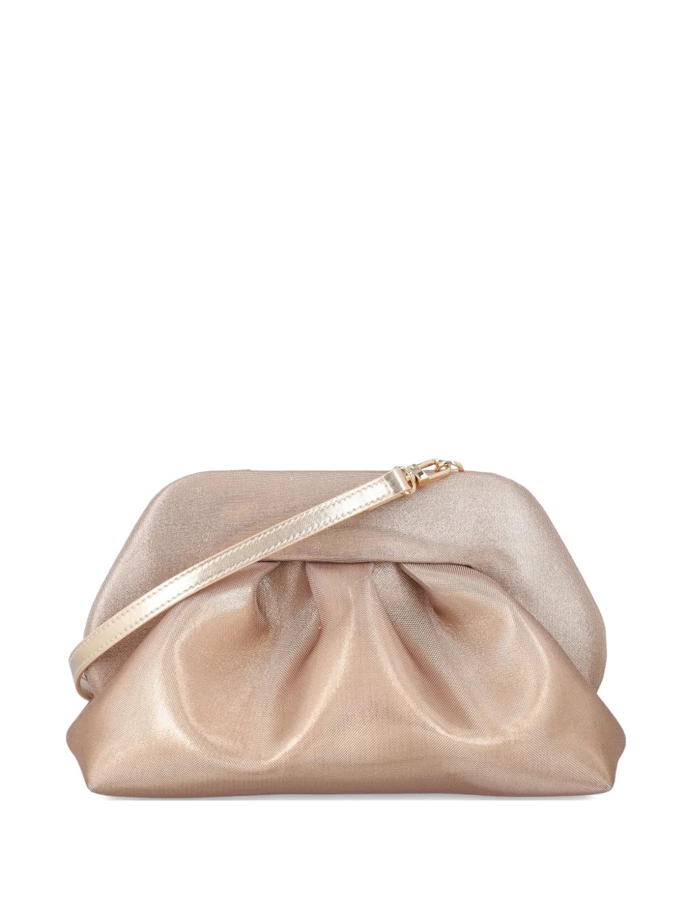 Themoirè medium Bios clutch bag - Toni neutri