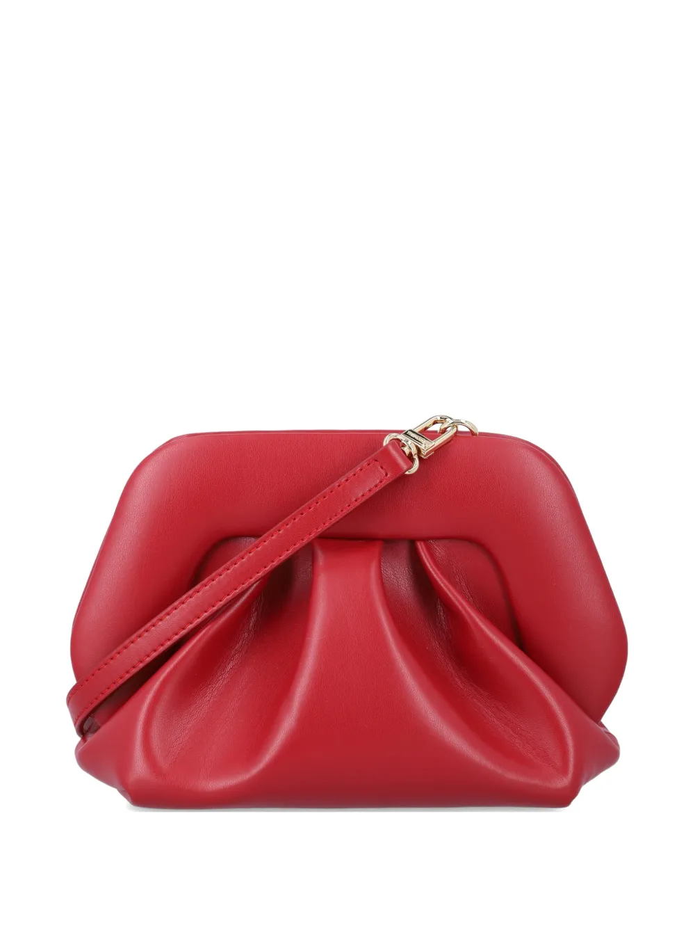 Themoirè small Bios clutch bag - Rosso