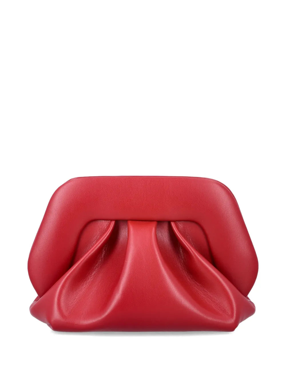  Themoirè Small Bios Clutch Bag - Red 