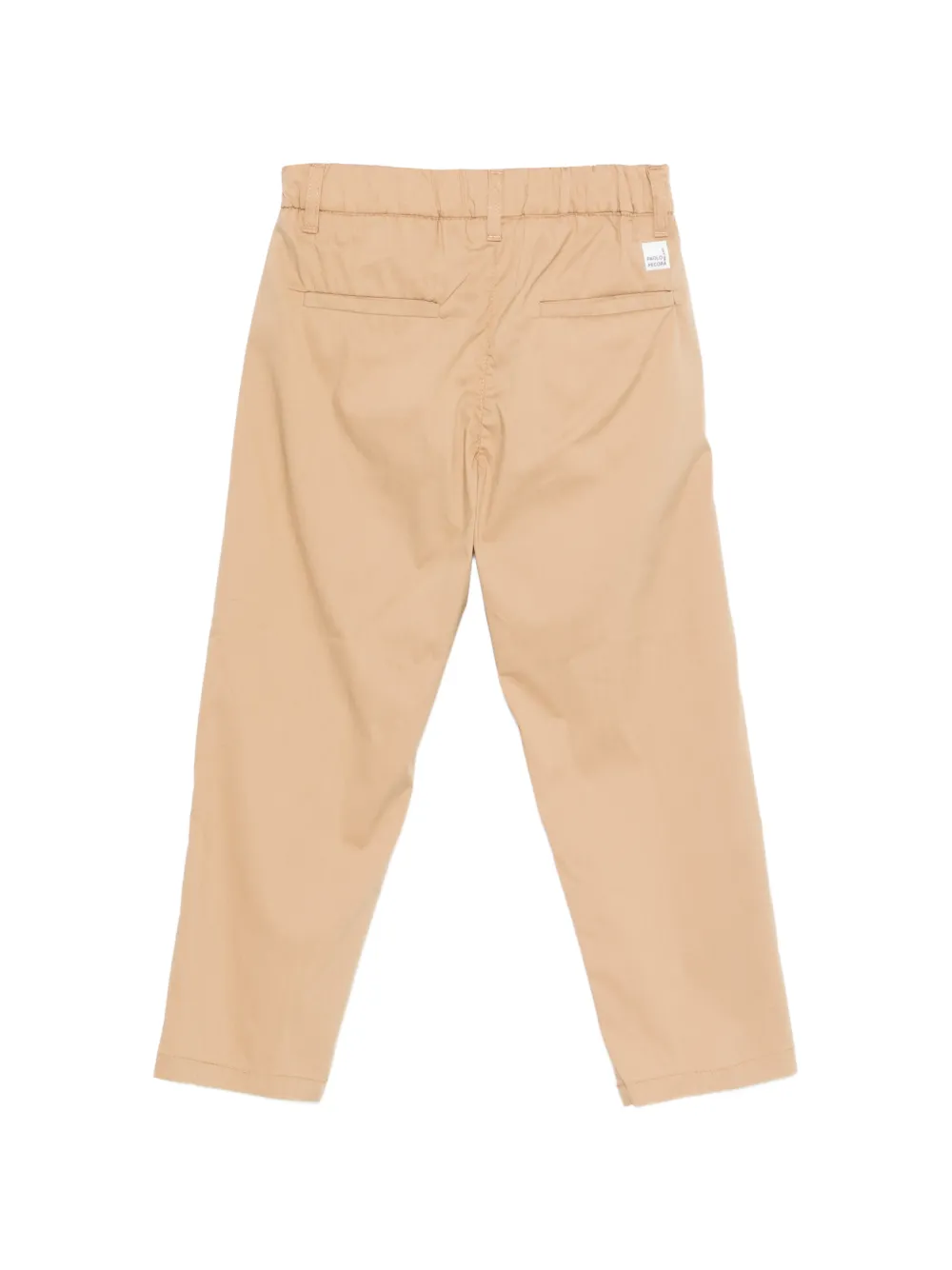  Paolo Pecora Kids Button Trousers - Neutrals 