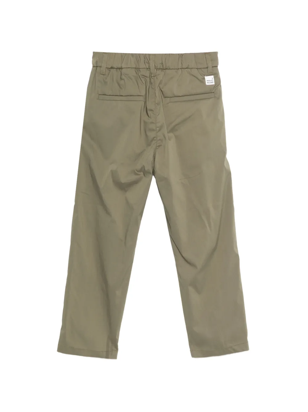  Paolo Pecora Kids Button Trousers - Green 
