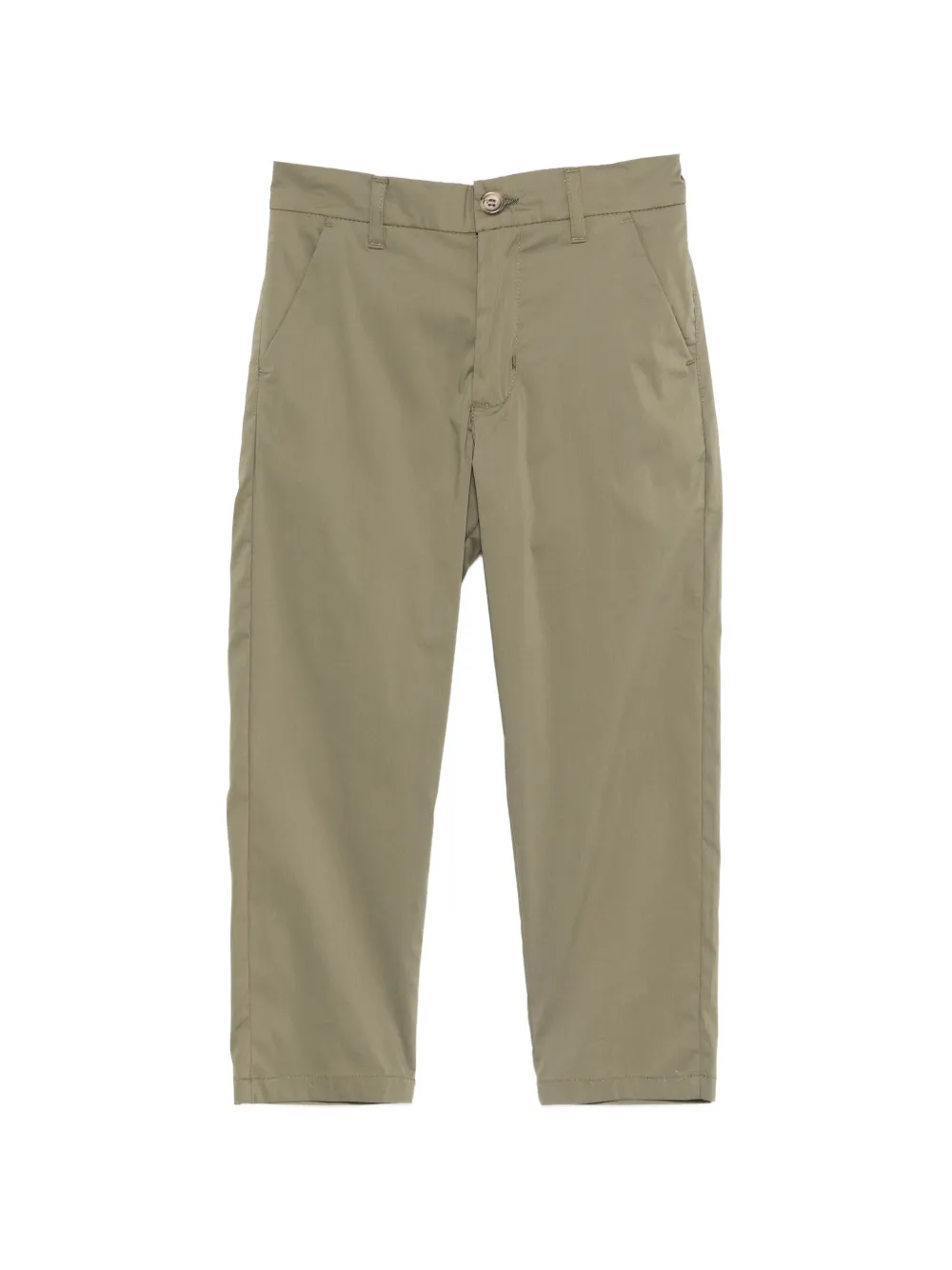 Paolo Pecora Kids button trousers - Verde