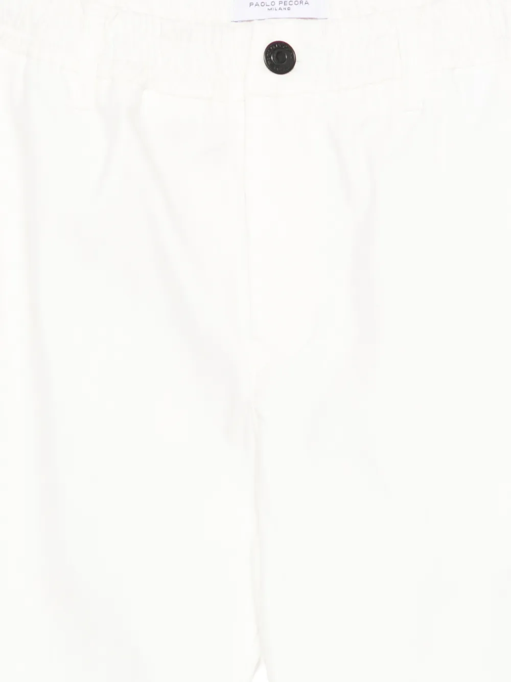 Paolo Pecora Kids Broek met zak Wit