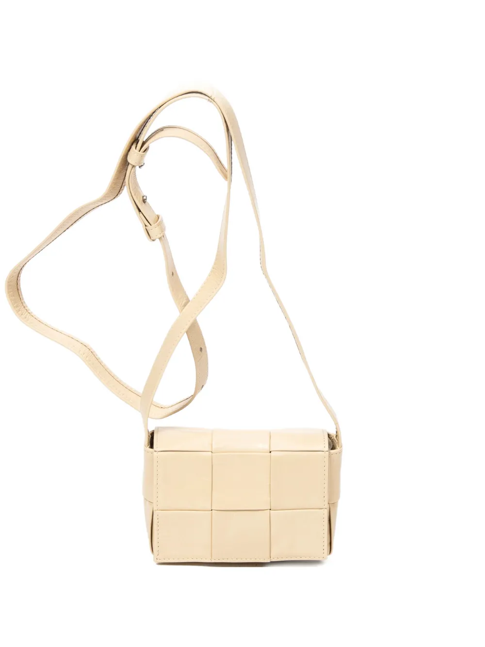 Bottega Veneta Pre-Owned mini Cassette cross body bag - Toni neutri