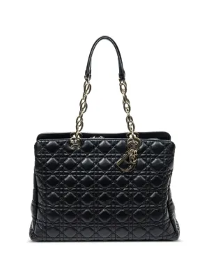 Christian Dior Pre-Owned J'Adior Leather Shoulder Bag | Black