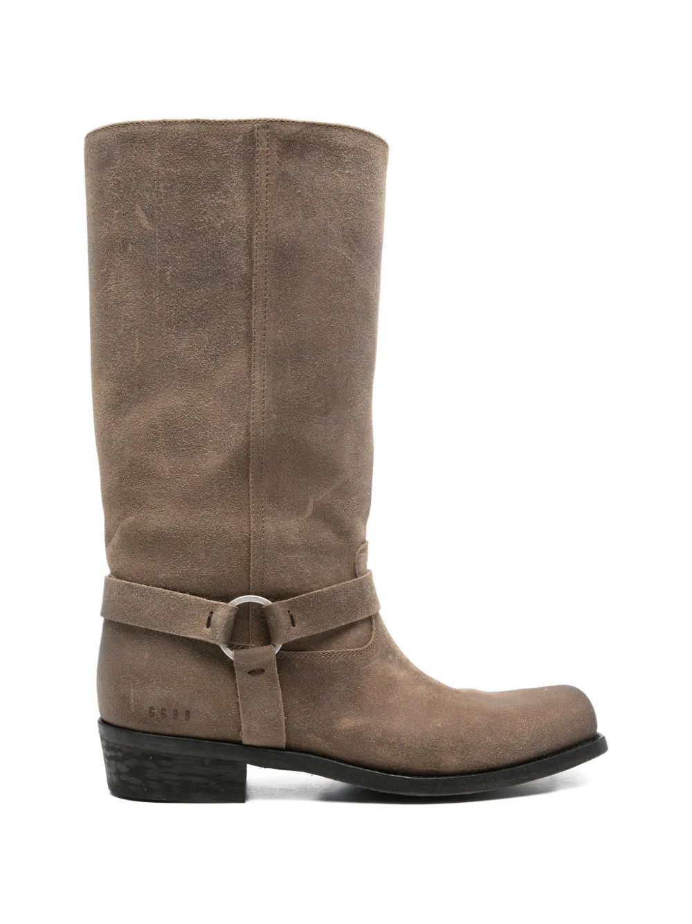 Golden Goose Biker suede boots Bruin