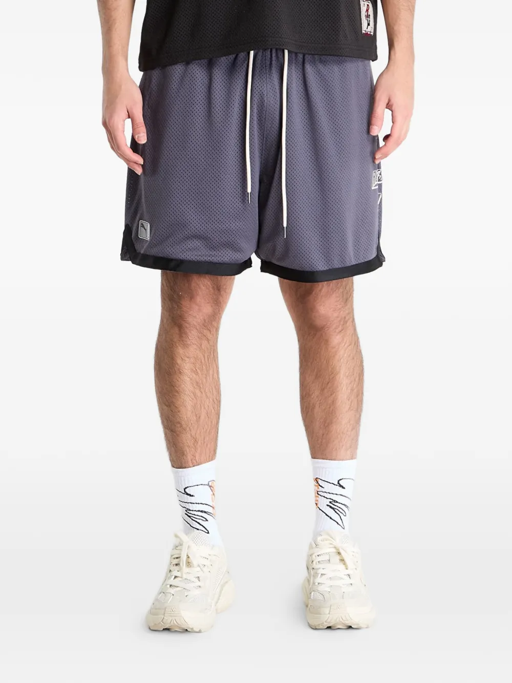  Puma X Represent Drawstring Shorts - Grey 