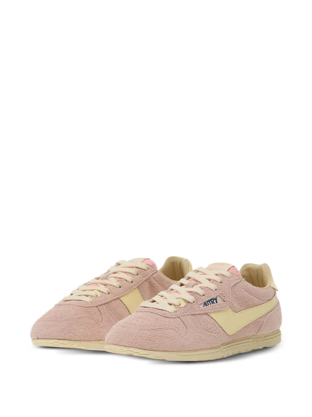Autry Windspin suède sneakers Roze