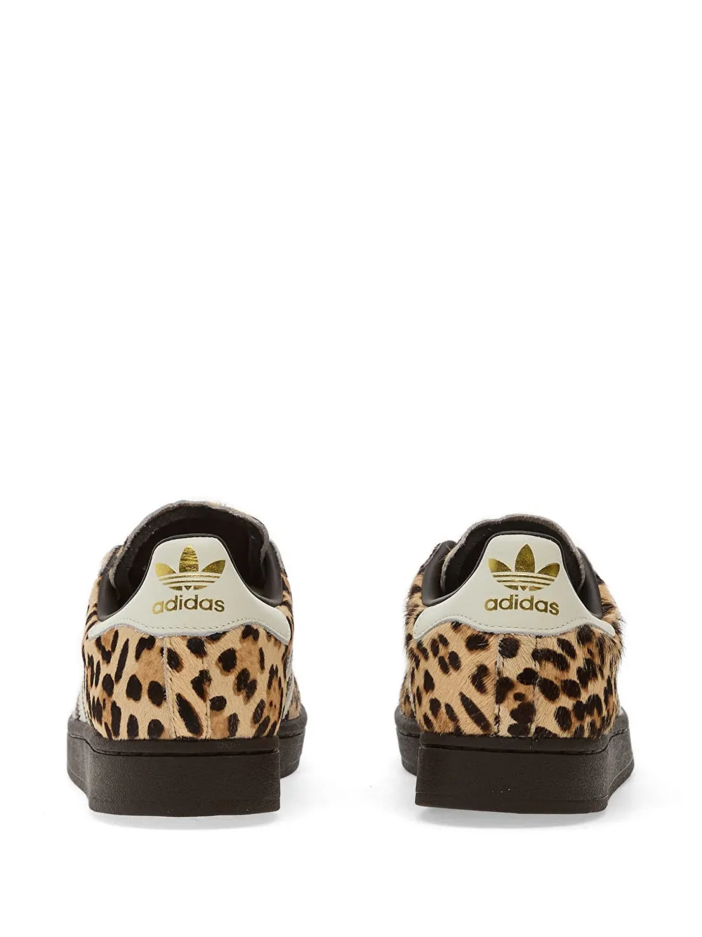 adidas Superstar II W sneakers met luipaardprint Beige