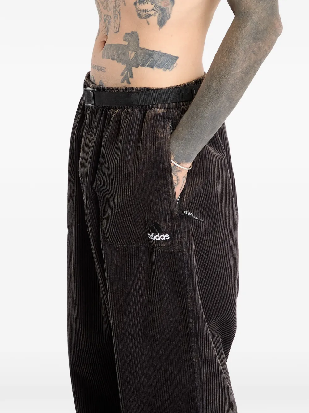  Adidas Corduroy Equipment Trousers - Black 