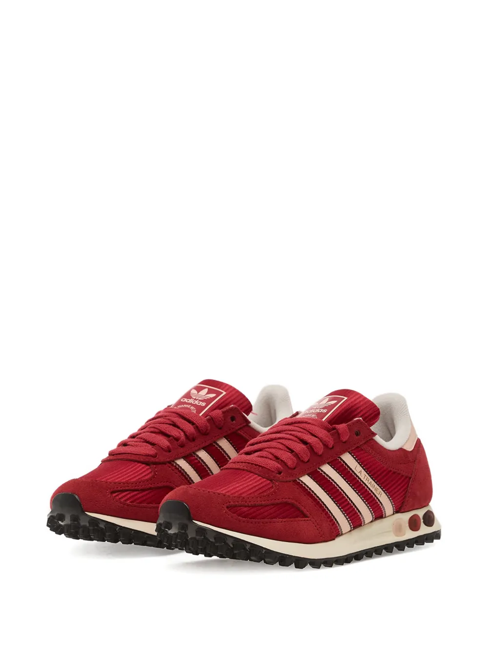 adidas Gestreepte sneakers Rood