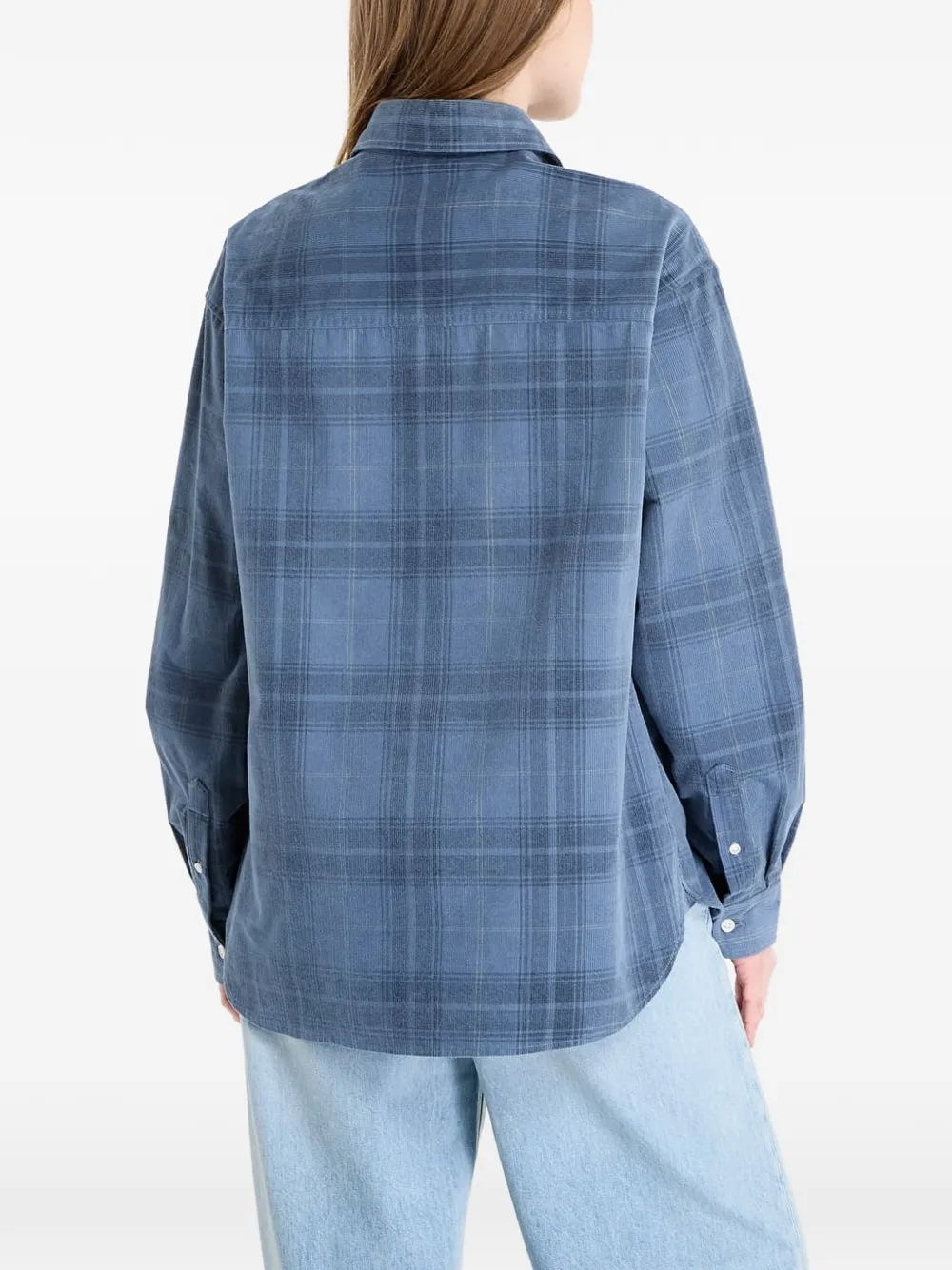L/S Wilber plaid pocket shirt