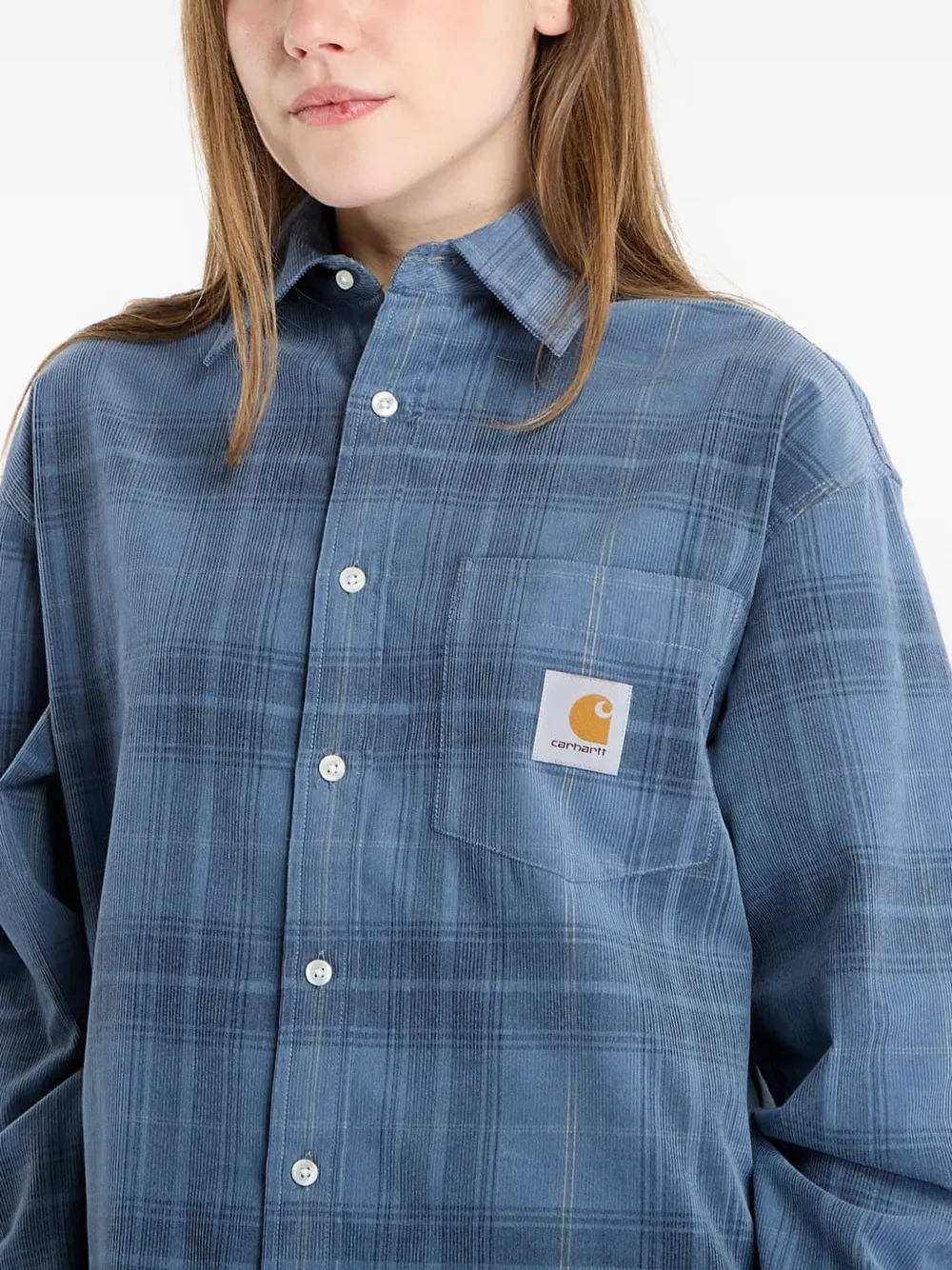 L/S Wilber plaid pocket shirt