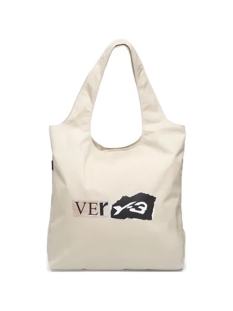 Y-3 graphi-print shoulder bag