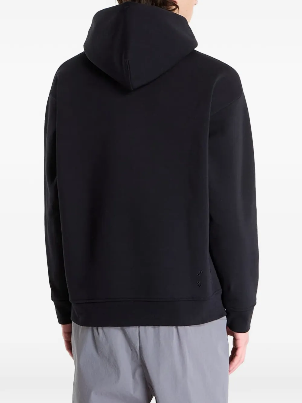 On Club Collective hoodie met trekkoord Zwart