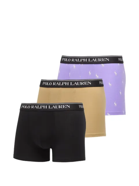 Polo Ralph Lauren logo-detail boxers (set of three)