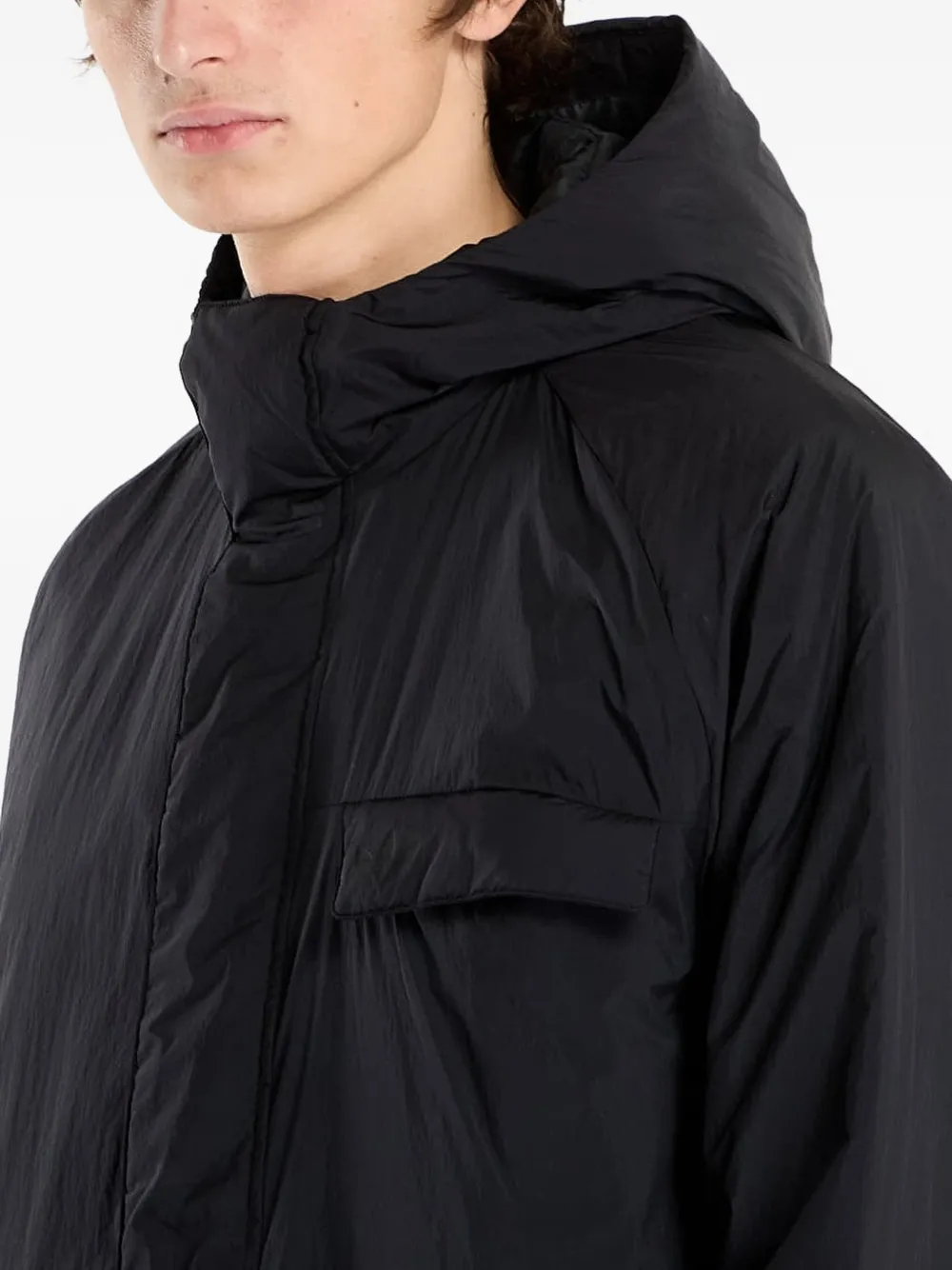 adidas Parka met capuchon Zwart