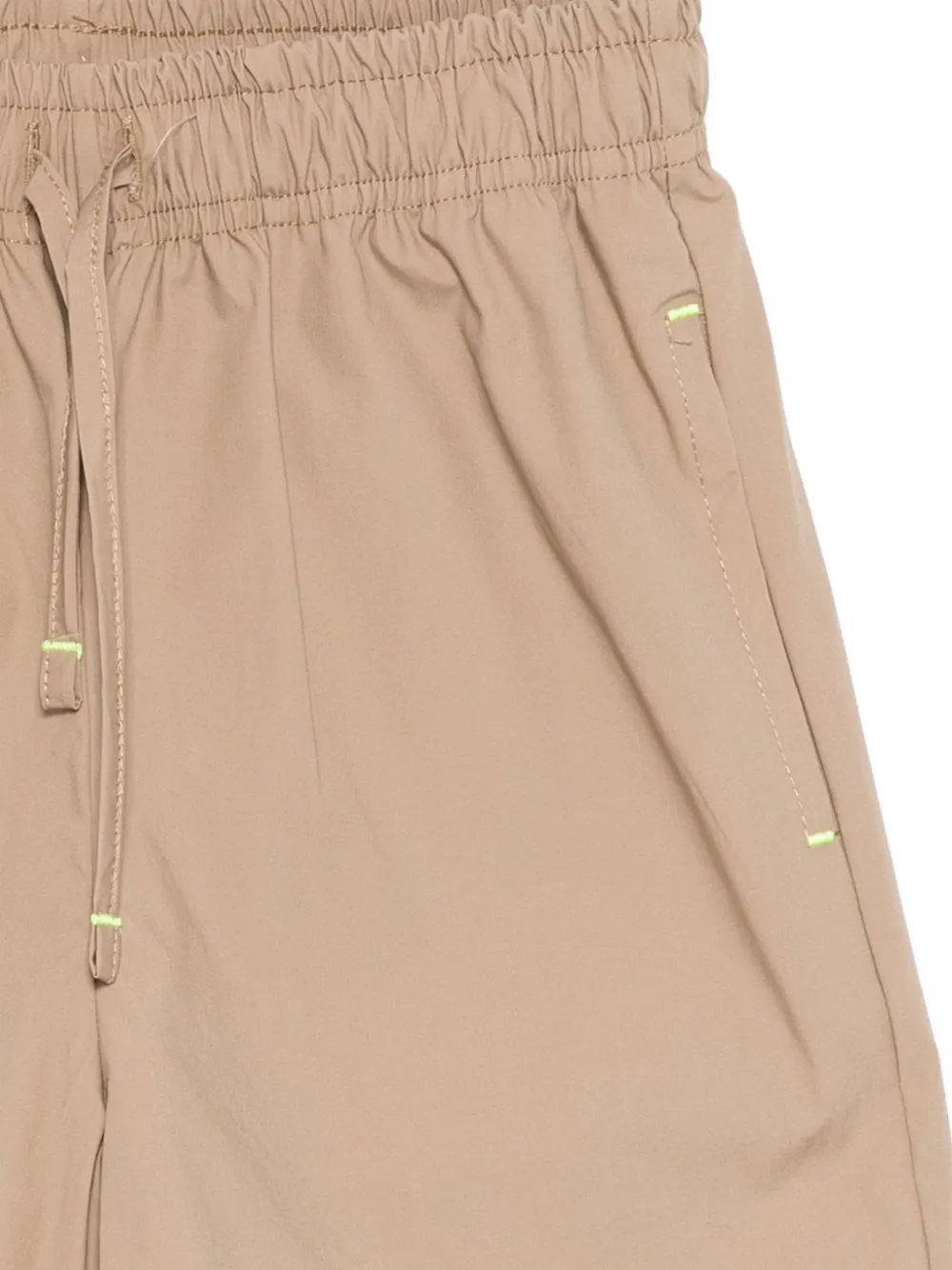  Msgm Kids Drawstring-fastening Shorts - Brown 