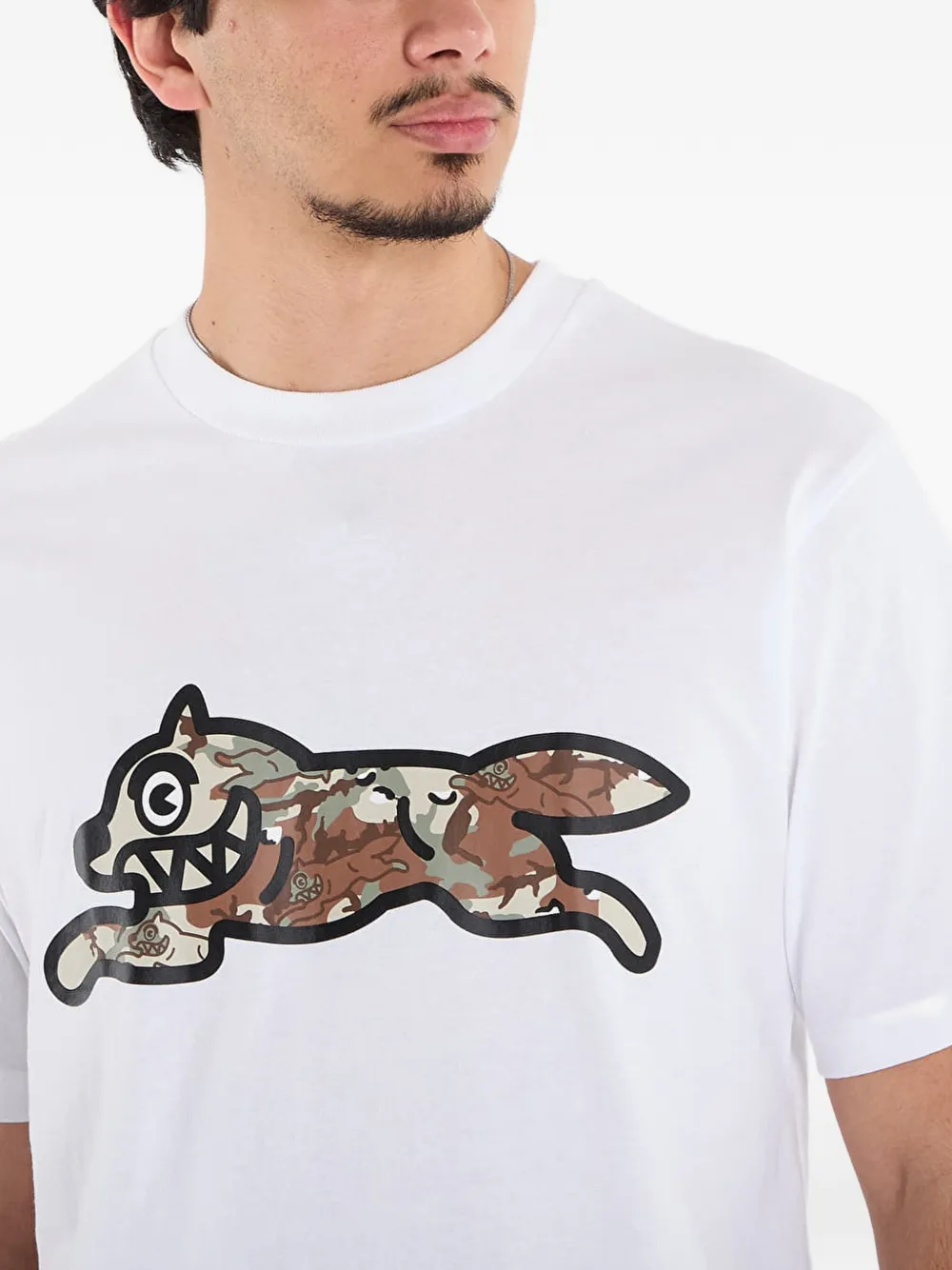 Billionaire Boys Club Ice Cream Running Dog T-shirt met grafische print Wit