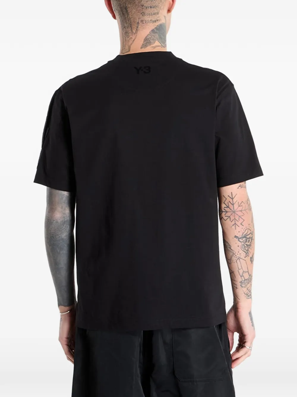 Y-3 Cargo T-shirt met opgestikte zak Zwart
