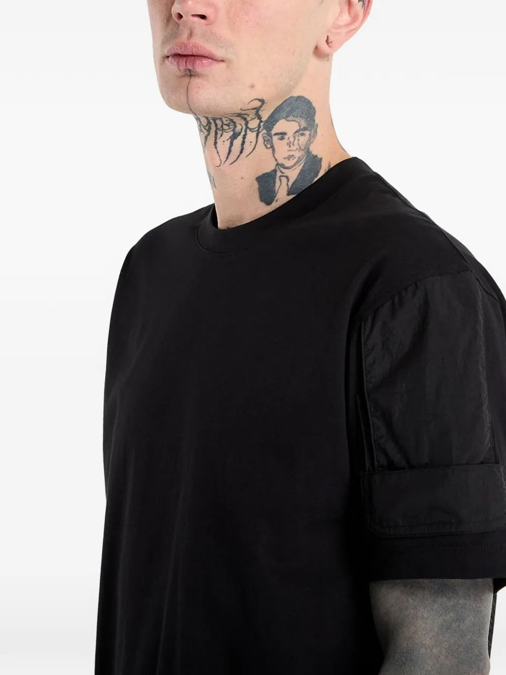 Y-3 Cargo T-shirt met opgestikte zak Zwart