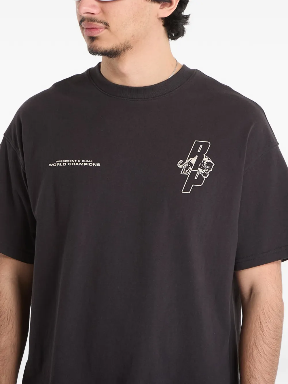 PUMA Represent T-shirt met korte mouwen Zwart