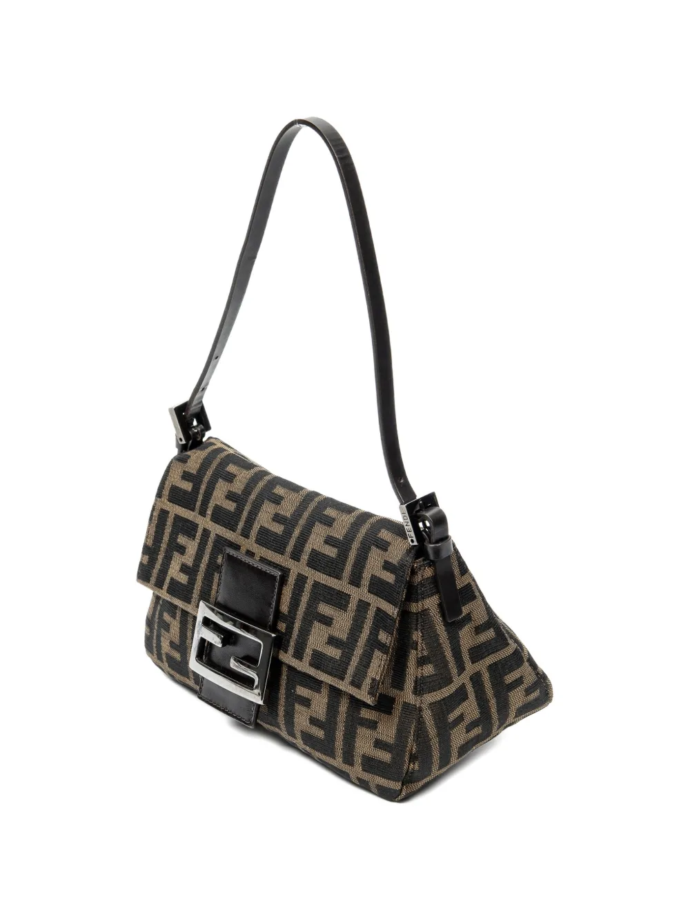  Fendi Pre-owned Baguette Shoulder Bag - Brown 