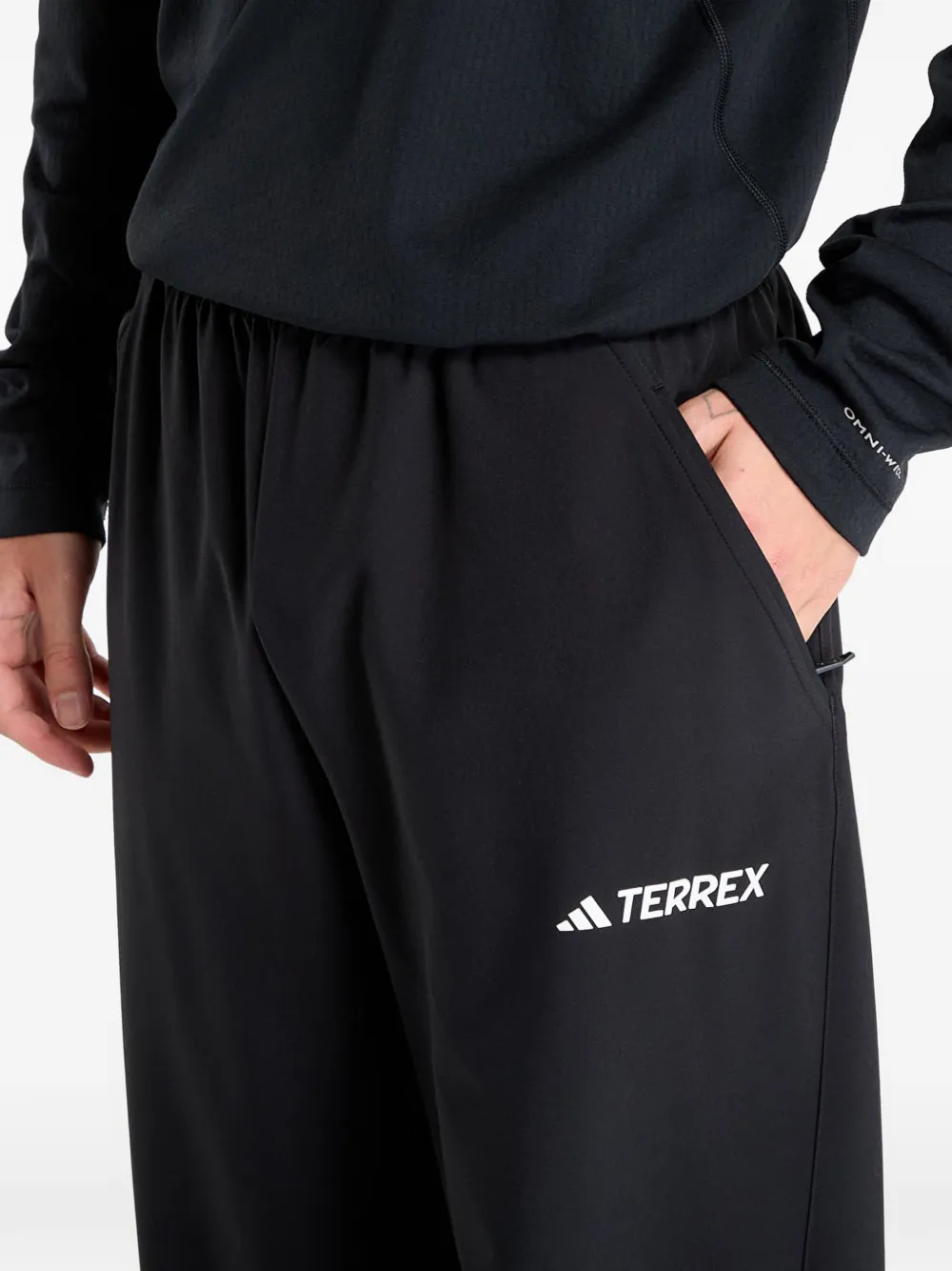 adidas Trainingsbroek met logo-detail Zwart