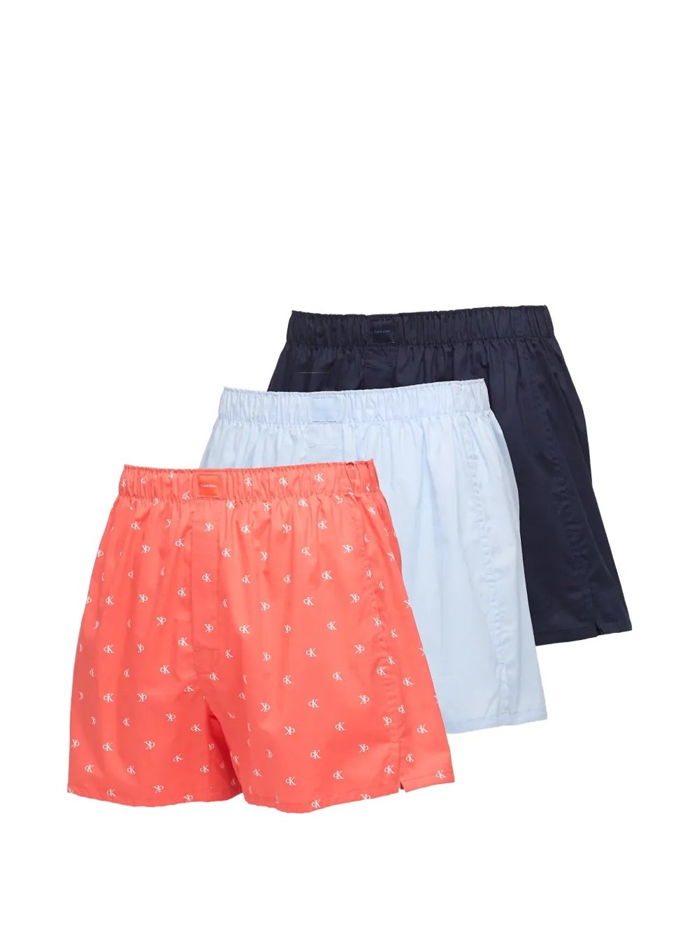 Calvin Klein elasticated boxers (pack of three) - Blau