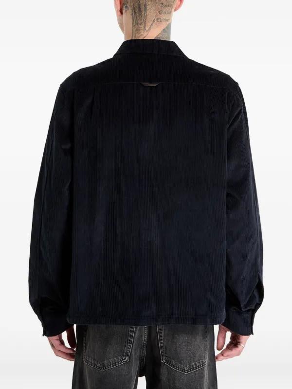 Fred Perry コーデュロイ オーバーシャツ | ブルー | FARFETCH JP