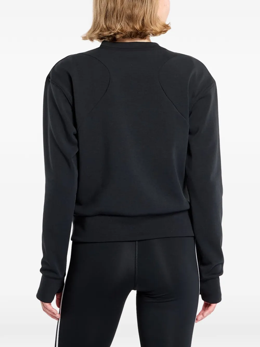 adidas Sweater met logoprint Zwart