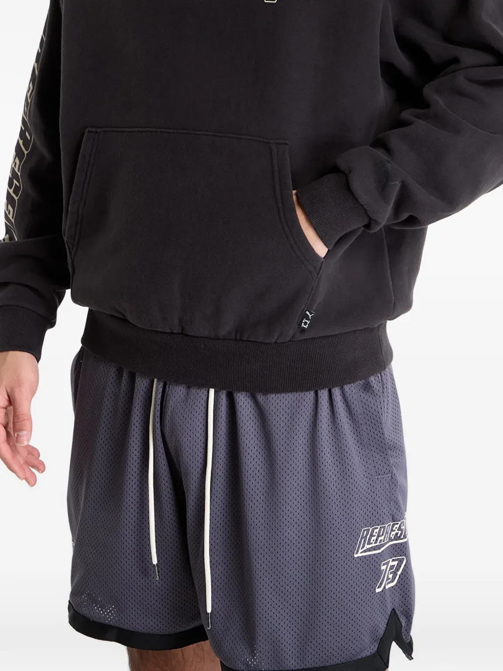 PUMA x Represent hoodie met lange mouwen Zwart