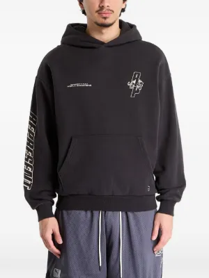 Post Archive Faction Work Hoodie | Black | FARFETCH CA