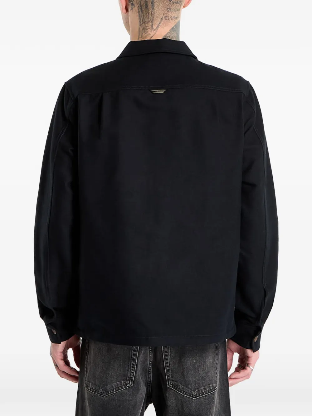 Twill Chest-Pocket Shirt