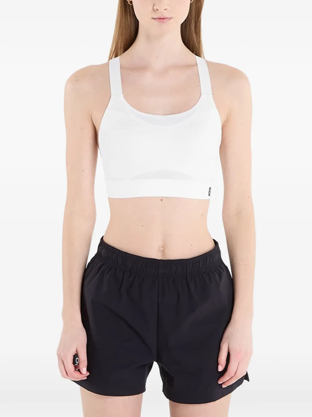 On Ärmelloser BH - Weiß