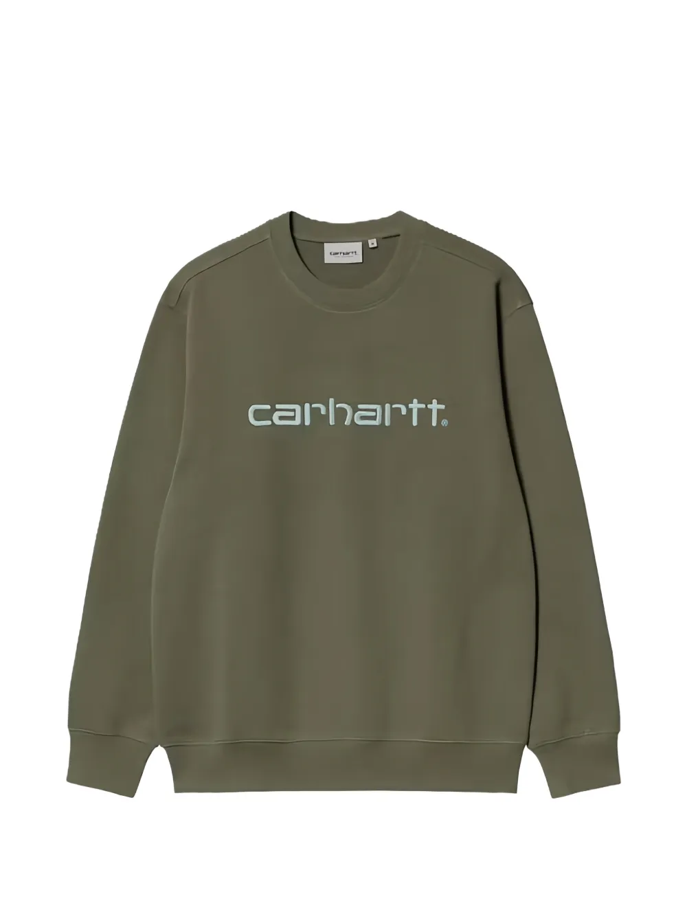 Carhartt WIP logo-embroidered crew-neck sweatshirt - Grün
