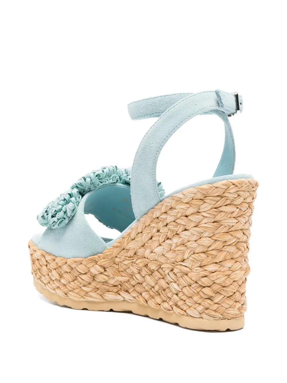 Paloma Barceló Elisa suède sandalen Blauw