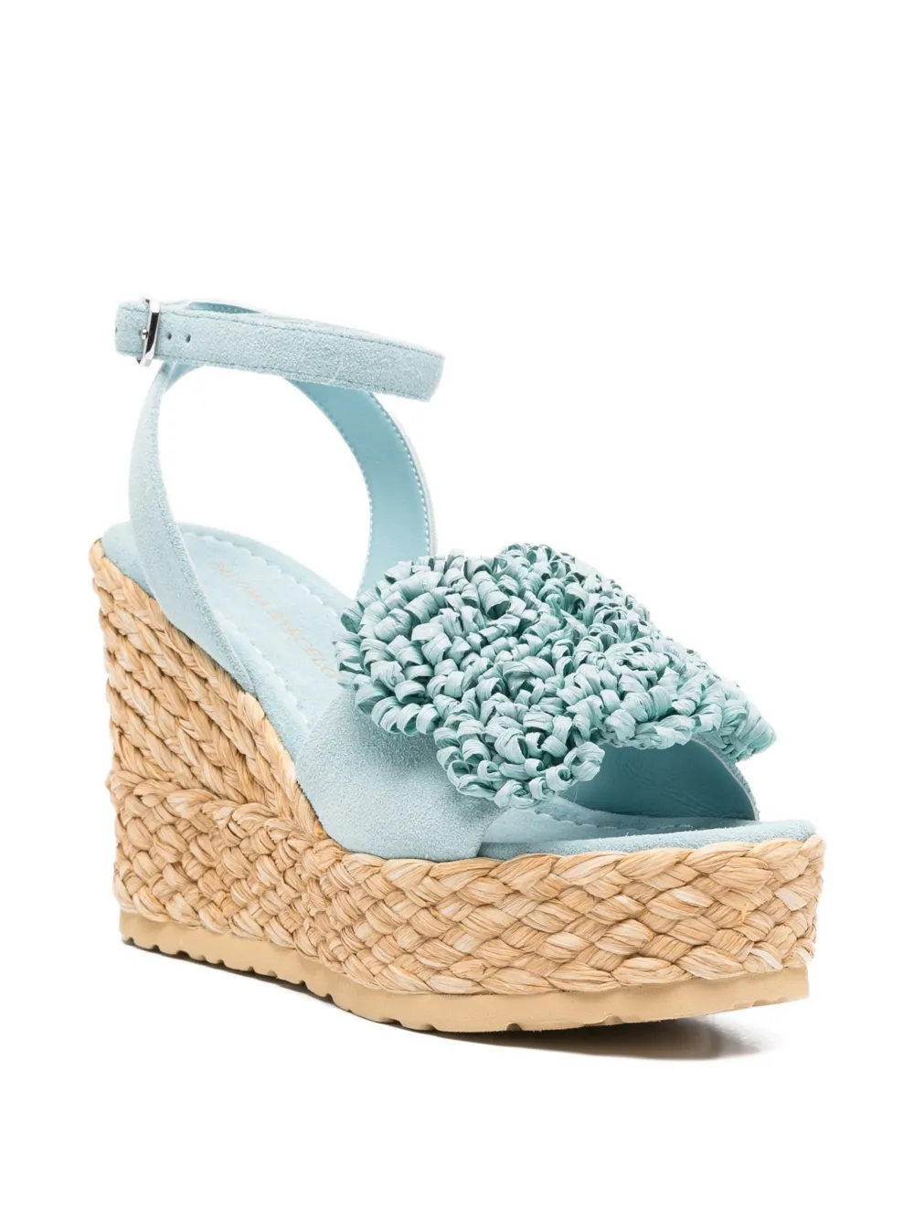 Paloma Barceló Elisa suède sandalen Blauw