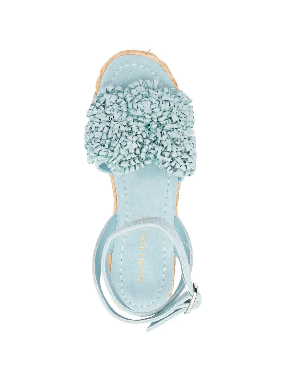 Paloma Barceló Elisa suède sandalen Blauw