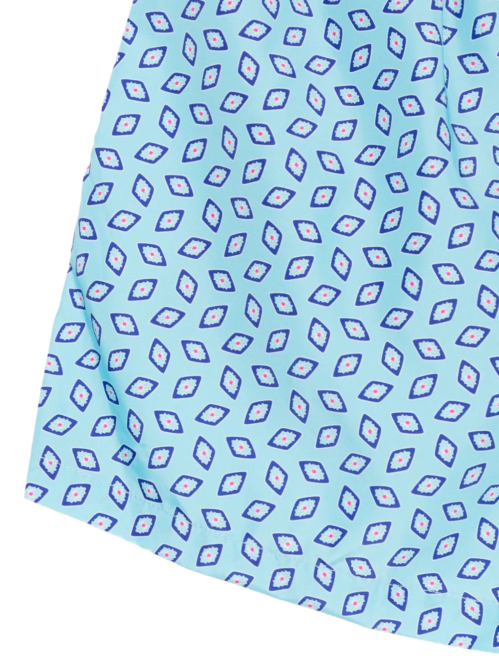 Kiton Zwembroek met trekkoord en zak Blauw