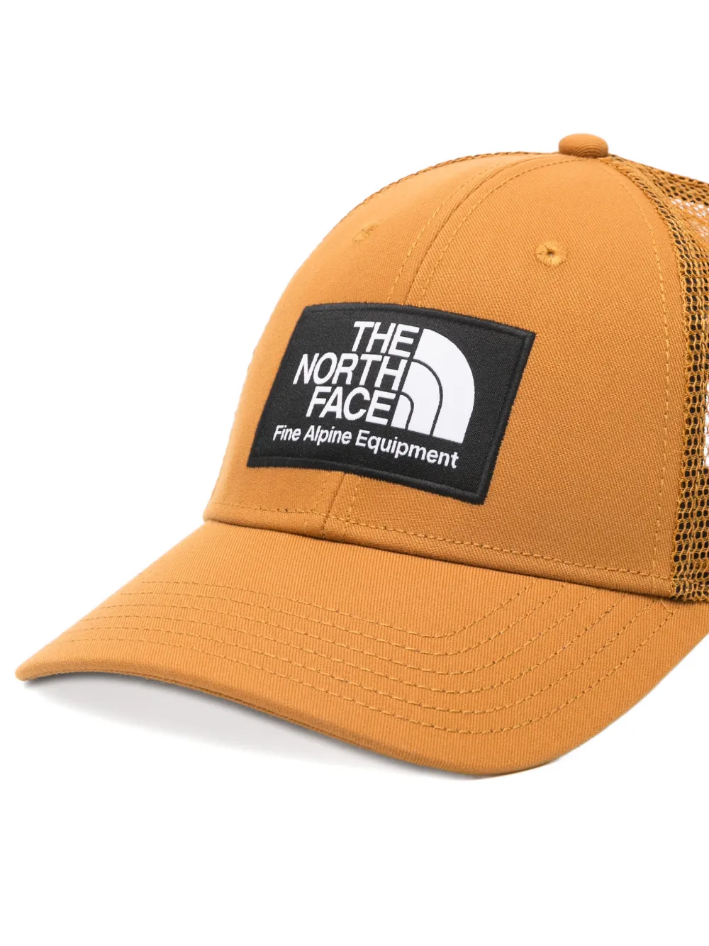  The North Face Mudder Trucker Logo-patch Cap - Brown 