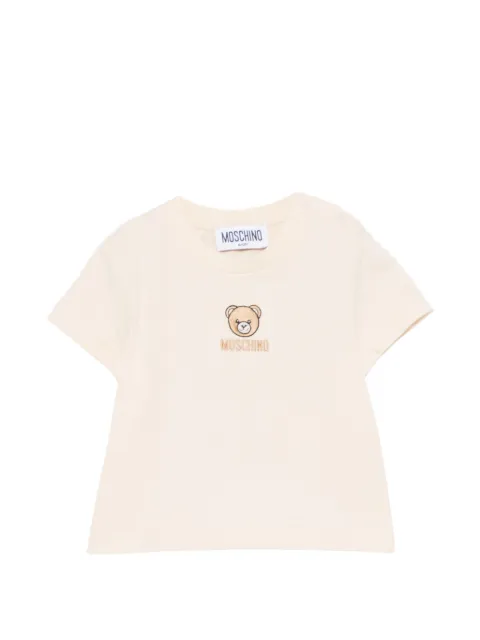 Moschino Kids T-Shirt mit Teddy-Motiv