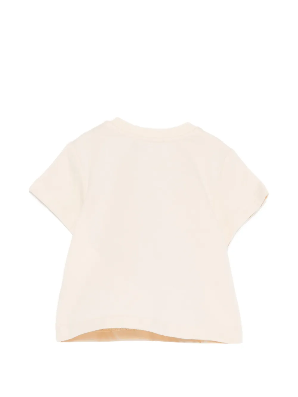 Moschino Kids T-shirt met teddybeerprint Beige
