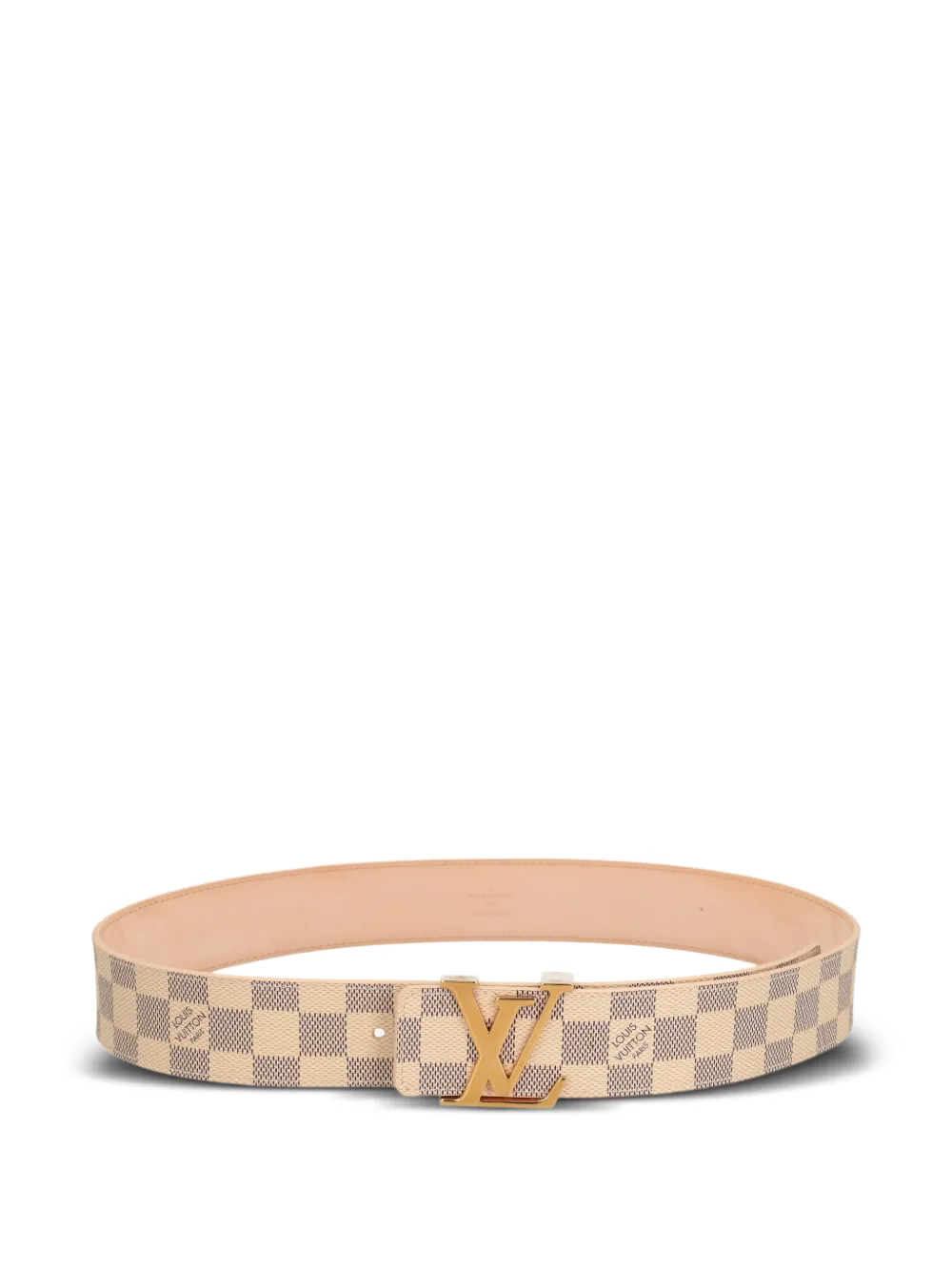 Louis Vuitton Pre-Owned patterned leather belt - Toni neutri